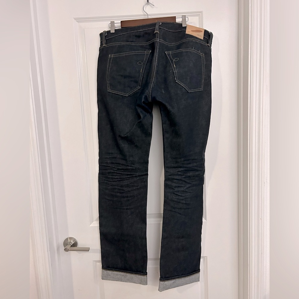 ROGUE TERRITORY RGT Selvedge Stanton INDIGO Denim SIZE 36